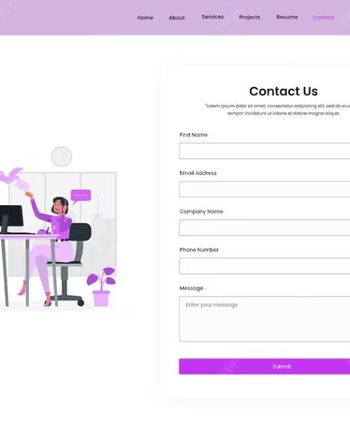 Contact Page